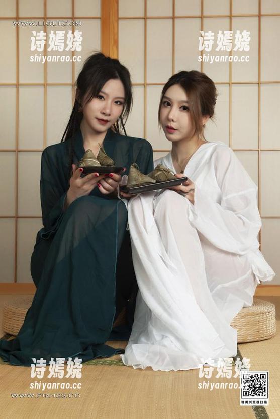 丽柜 - 子晴全集：网袜让写真更加扑朔迷离！