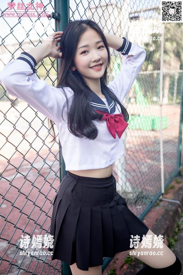 梦丝女神 - 点开图包，花月舞的校服竟然让我想起了那些年…