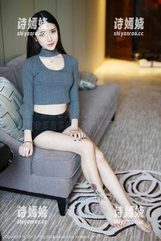 美媛馆 - 你能猜到妮儿Bluelabel的秘书套图分享有多撩吗？我是不信的啊！