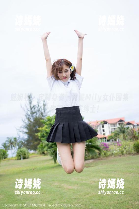 魅妍社-闵妮Mily 魅妍社 - 定制身姿,闵妮Mily女仆图集,让你瞬间变成绅士!